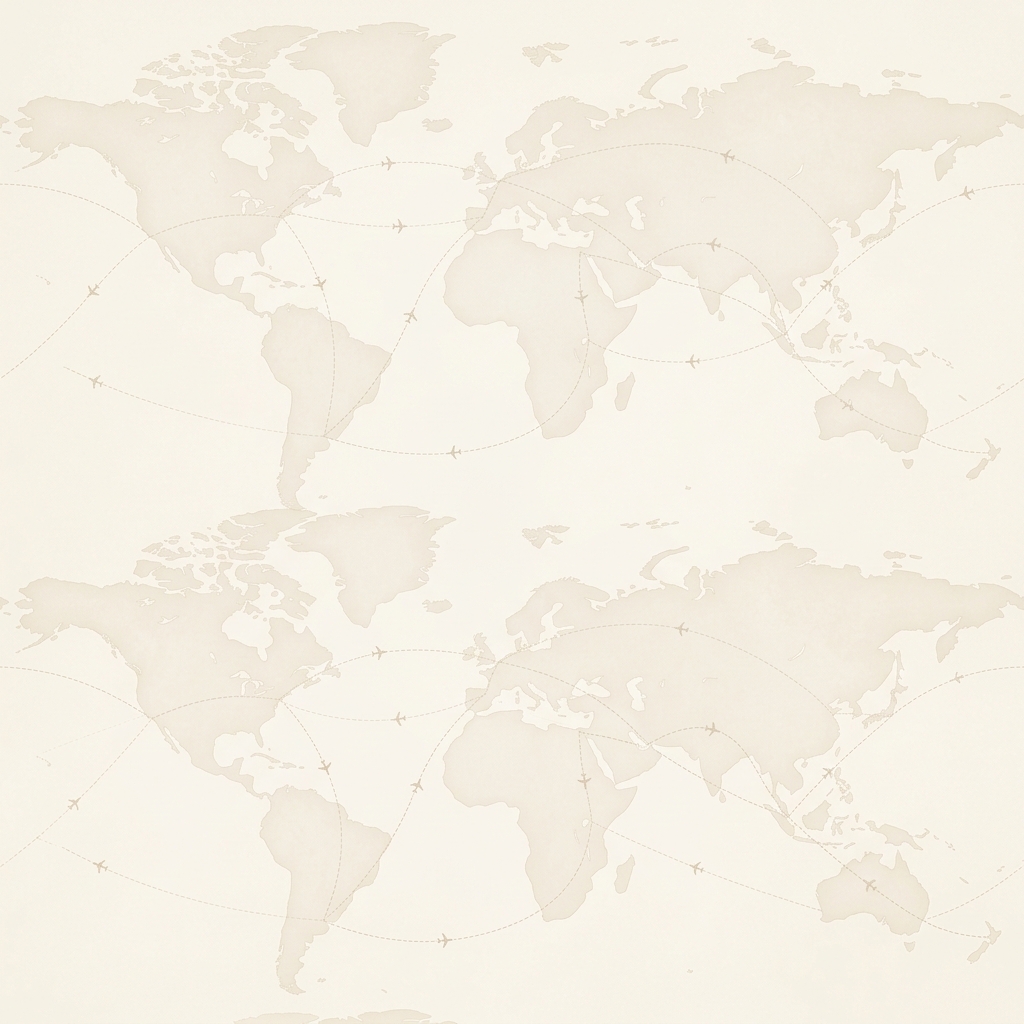 Mapa del mundo animado